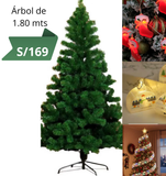 Árbol de Navidad + regalos navideños