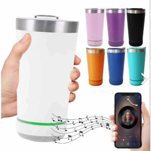 VASO PARLANTE CON BLUETOOTH