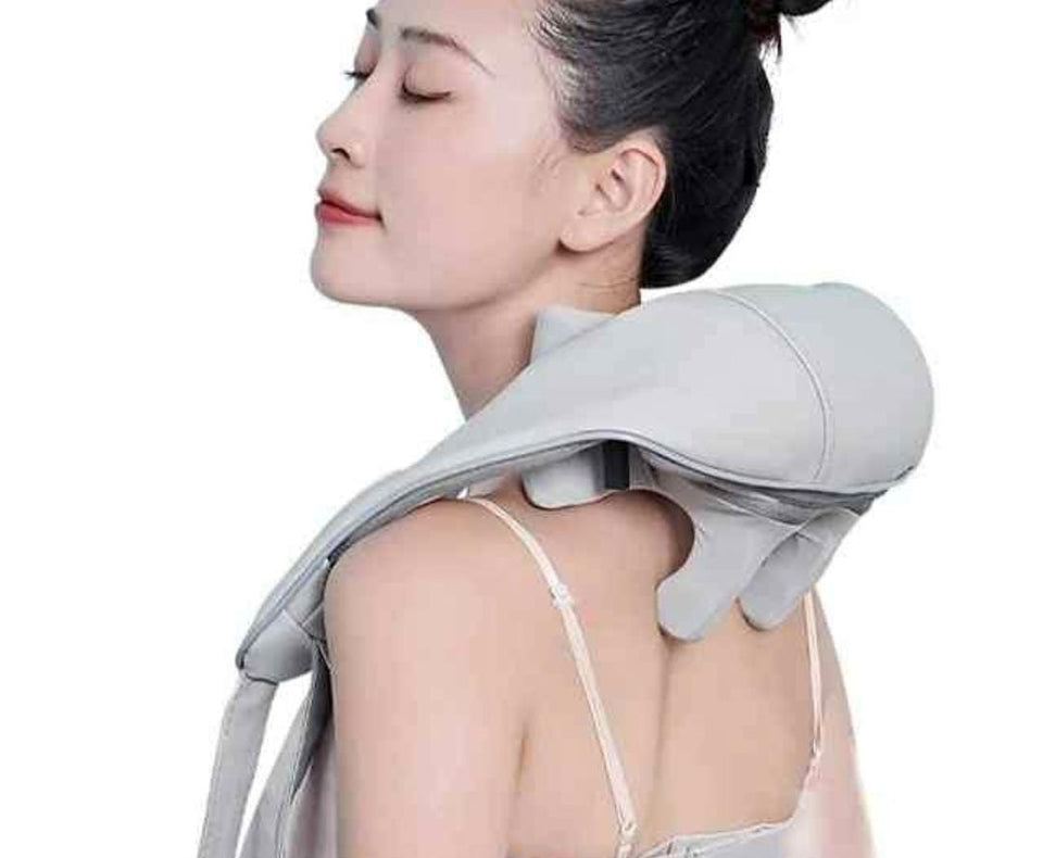 MASAJEADOR DE CUELLO Y ESPALDA CON LUZ INFRARROJA